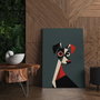 Wallity Pintura Decorativa en Lienzo Multicolor 70 x 100 cm